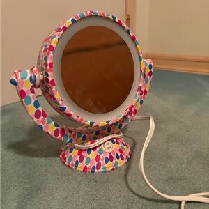 Colorful Polka Dot Vanity Mirror